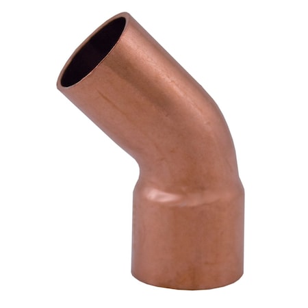 Jones Stephens 3/8in. Ftg x Wrot Copper 45Deg. Street Elbow C75464